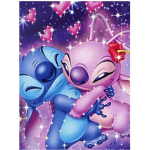 Stitch and Angela cute