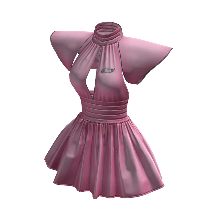 2000s Britney Airplane Costume in Pink