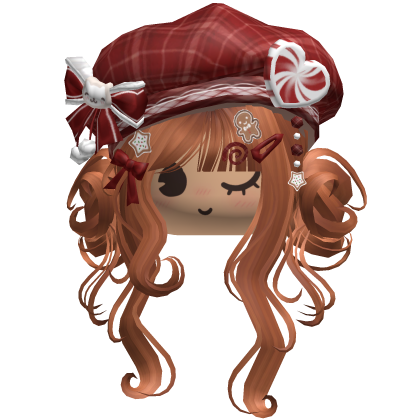 ♡ Christmas Swirly Wispy Buns (Ginger)