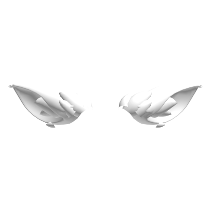 White Werewolf Furry Ears