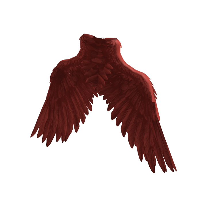 Red Angel Wings