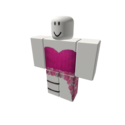 Pink Rose High low w/Combat Knife (Original) thumbnail