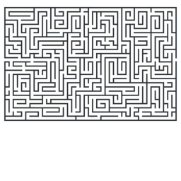 maze with traps (badges)