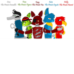 Foxy's pirate crew