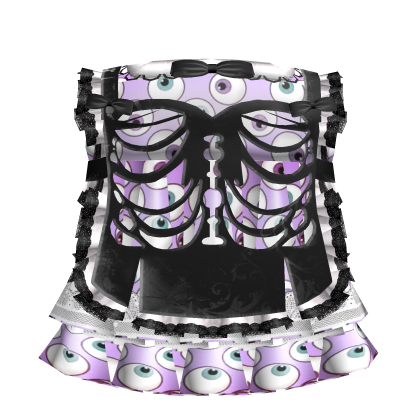 ꒰﹕cute spooky eye dress Roblox item