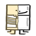 Skeleton Side Fridge