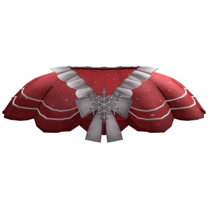 Christmas Winter Cape Red ♥ Roblox item