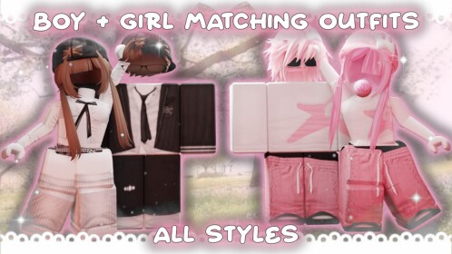 [NEW] MATCHING OUTFITS BOY + GIRL ALL STYLE R6