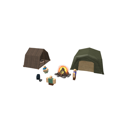 Camping, With Friends