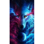 Neon blue FoXES