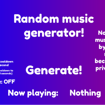 Random music id generator!