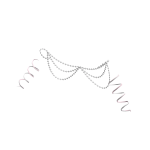 Betta Mermaid Diamond Gloves - White