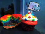 THE NYAN CAT CUPCAKE