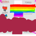 The rainbow shirt