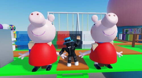Cart Ride Into Peppa Pig