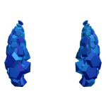 Blue Sapphire Horns