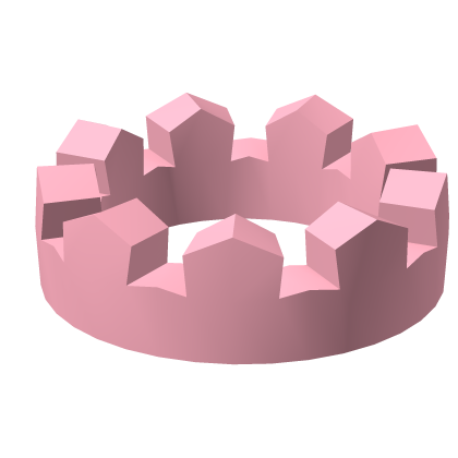 (NEW) Pink Sakura Crown-fetti Cake Remesh (ADDON)