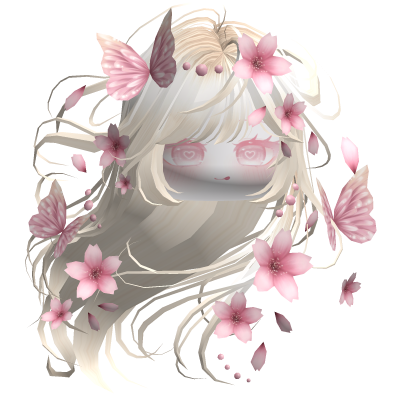 Mystical Sakura Windy Hair (Beige)