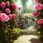 Jardin des roses