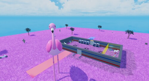 Escape Flamingo Head