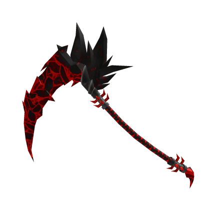 Red Volcanic Scythe