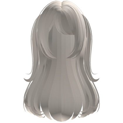 cute long flowy hair w pigtails in blonde Roblox item