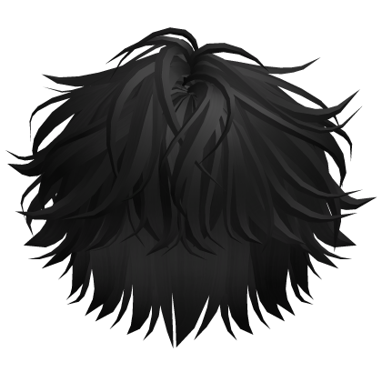 Messy Boy Cute Hair ( Black ) Roblox item