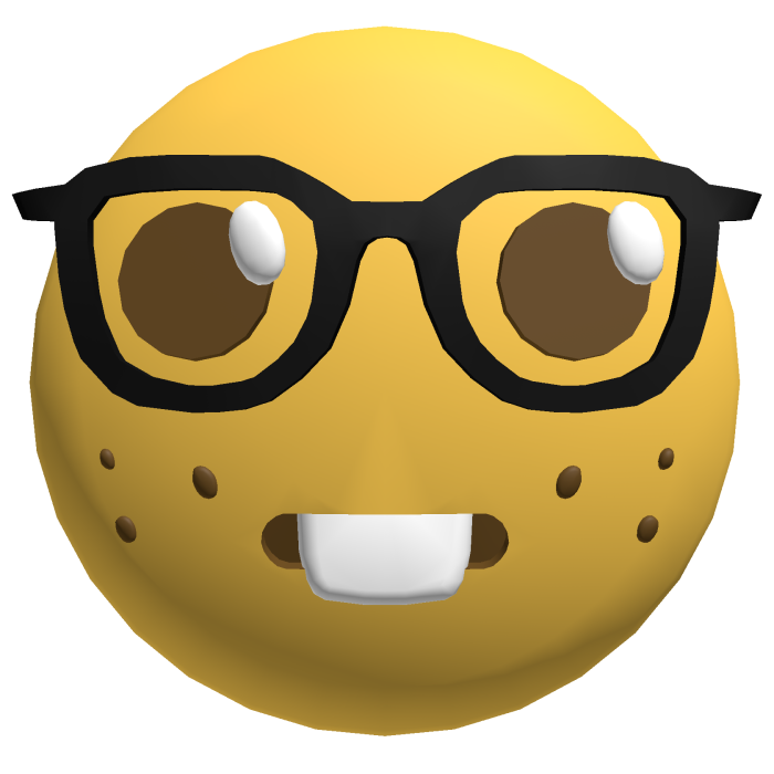 Nerdy Emoji