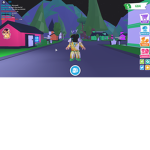the Adopt me police and my game zombies vs people