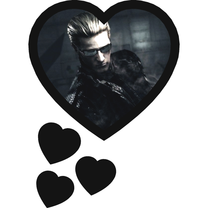 Albert Wesker Thinking Hearts Resident Evil