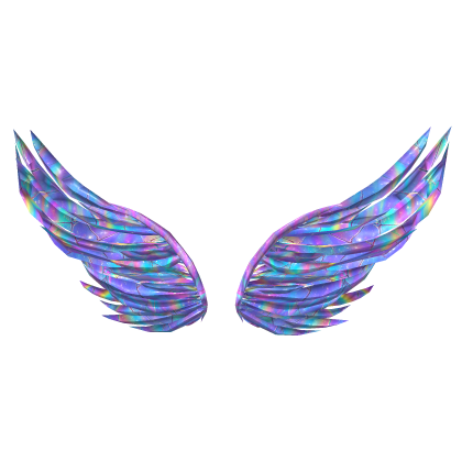 Iridescent Lavender Prism Wings (CL2) thumbnail