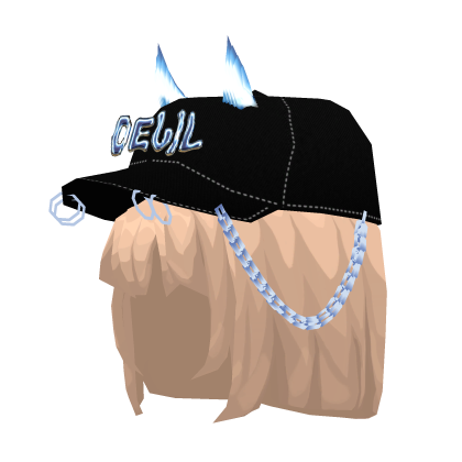 {ANIMATED} Devil / Angel Cap Blonde Hair {😈/😇} Roblox item