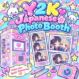 Y2K Japanese Photo Booth 🌸 icon