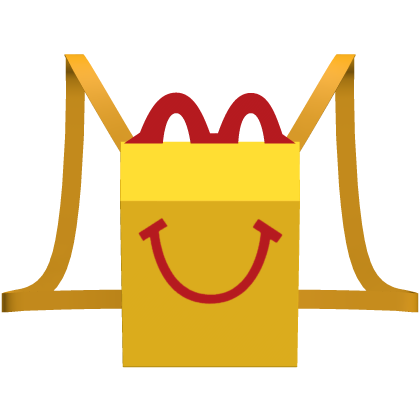 McDonalds Fast Food Happy Meal Bag [1.0] Roblox item