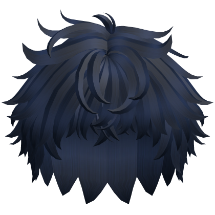 Messy Anime Short Wolfcut (Blue)