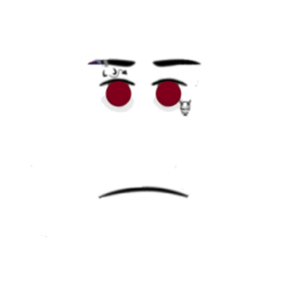 CSOM Face Red Eyes. Roblox decal