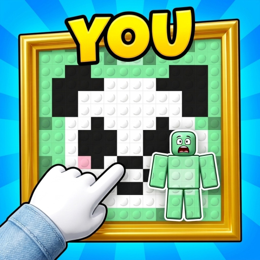 [🎨] Hide In Pixels Roblox game
