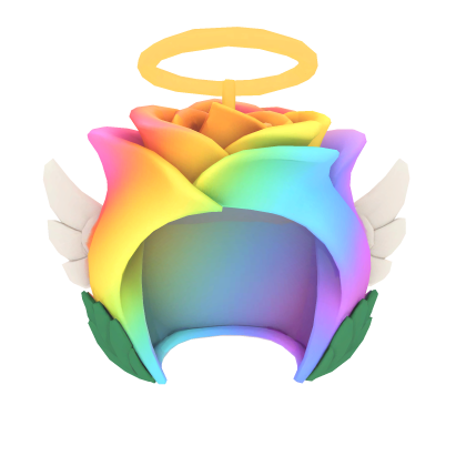 Black Rose Halo Helmet Roblox item