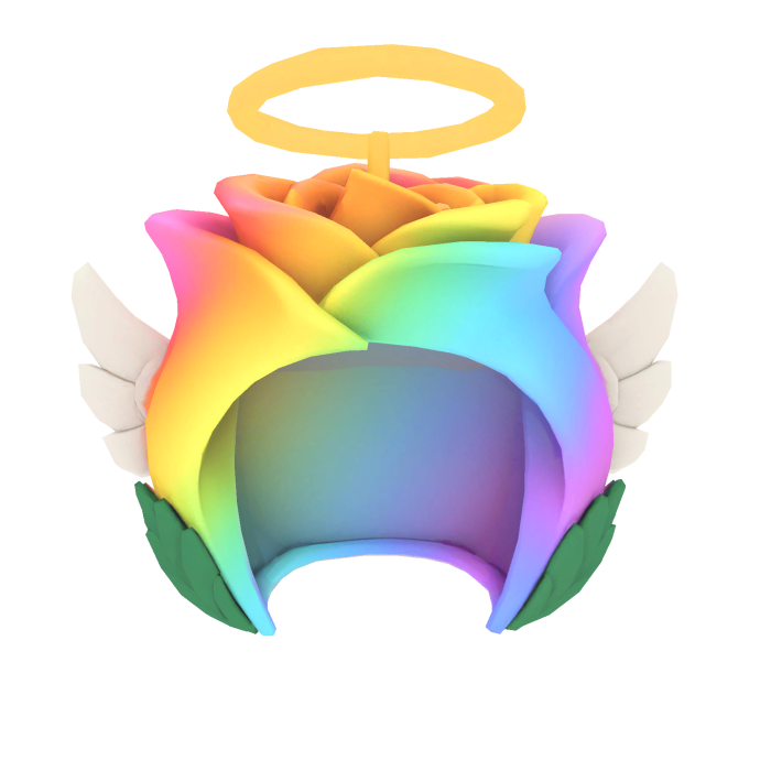 Black Rose Halo Helmet