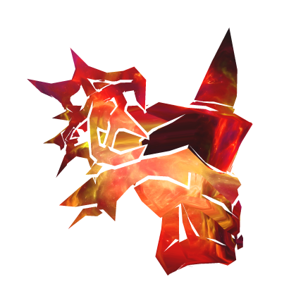 Red Galaxy Cartoony Shoulder Armor (Right) Roblox item