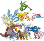 Legendary Pokemons.