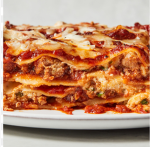 Lasagna on top of else