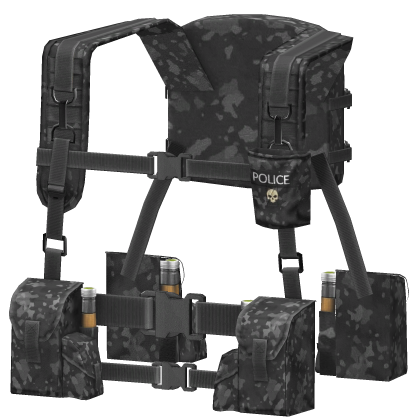 Black Tactical Utility Backpack Roblox item