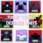 Toilet tower defense troops
