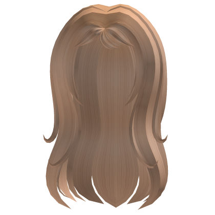Long Layered Wispy Bangs Hair in Blonde