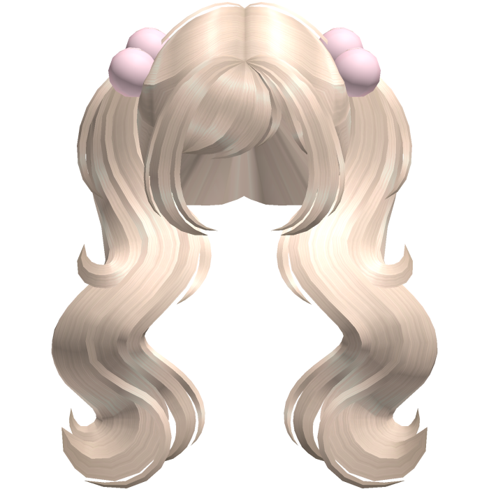 ♡ adorable huge princess pigtails (blonde)