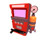 Red Dispenser