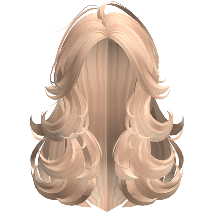 Wispy Sleek Layered Blowout in Blonde