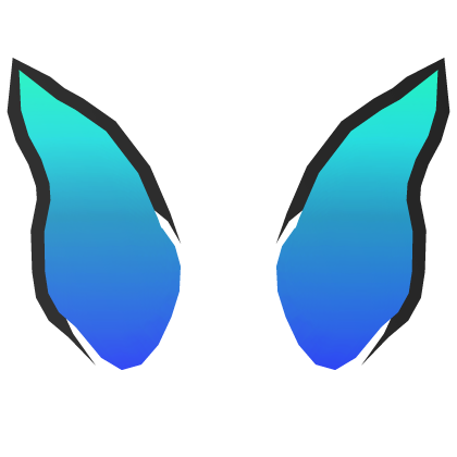 Blue neon horns Roblox item