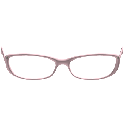 anime glasses pink